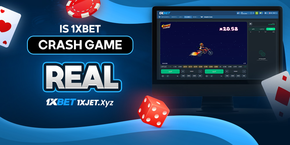 is 1xbet crash game real